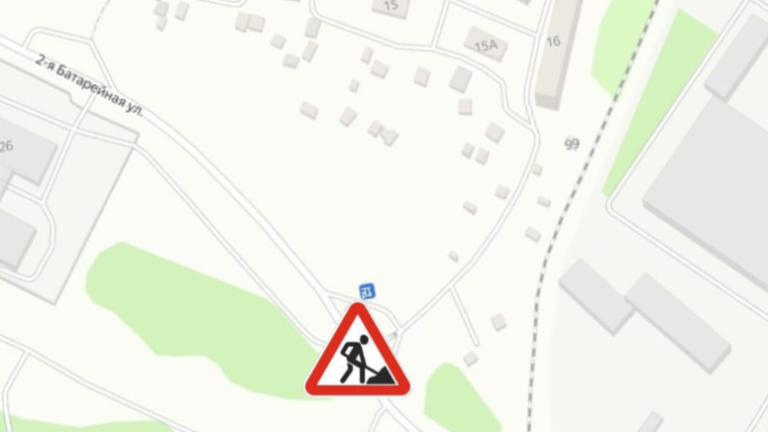 Движение ограничат на улице 2-я Батарейная  в Иркутске с 20 мая